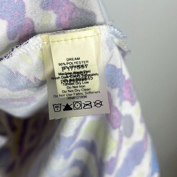 Title Nine Geometric Print Dress M Sleeveless Fit & Flare Athleisure Casual - Picture 4 of 7